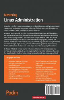 Mastering Linux Administration