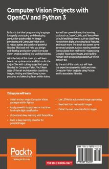 Computer Vision Projects with OpenCV and Python 3