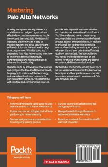 Mastering Palo Alto Networks