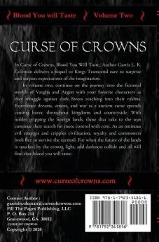 Curse Of Crowns Blood You Will Taste: Blood You Will Taste: 2 (The War on All Shores)