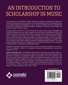 An Introduction to Scholarship in Music