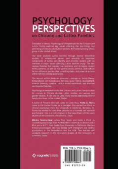 Psychological Perspectives on Chicanx and Latinx Families