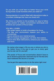 How to Focus Your Mind