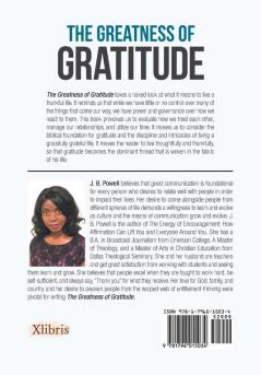 The Greatness of Gratitude