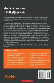 Machine Learning with BigQuery ML