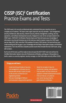 CISSP (ISC)² Certification Practice Exams and Tests: Over 1,000 practice questions and explanations covering all 8 CISSP domains for the May 2021 exam version