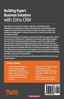 Building Expert Business Solutions with Zoho CRM