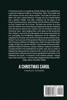 A Christmas Carol: Being A Ghost Story of Christmas