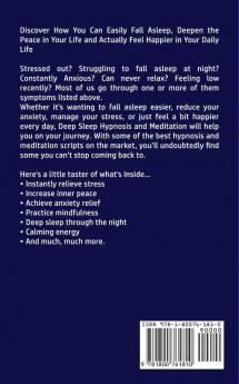 Deep Sleep Hypnosis and Meditation: Discover the Ultimate Sleeping Hypnosis & Meditation for Better Rest Decluttering your Mind Anxiety Relief Reducing Stress and More!