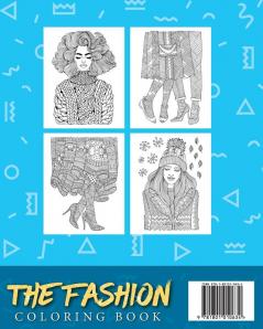 The Fashion Coloring Book: Fun Things For Teen Girls and Adults