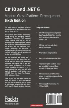 C# 10 and .NET 6 - Modern Cross-Platform Development