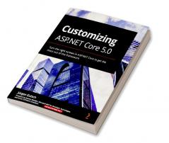 Customizing ASP.NET Core 5.0