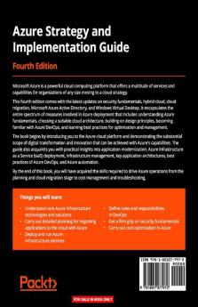 Azure Strategy and Implementation Guide - Fourth Edition
