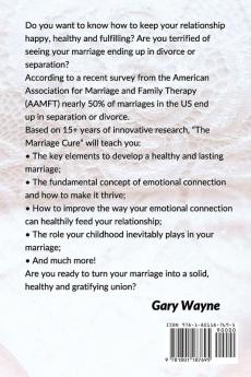 The Marriage Cure: A Couple Therapy Workbook to Fighting Anxiety in Love Strengthening Your Relationship and Building a Lasting Couple Life