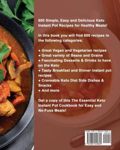 The Essential Keto Instant Pot Cookbook