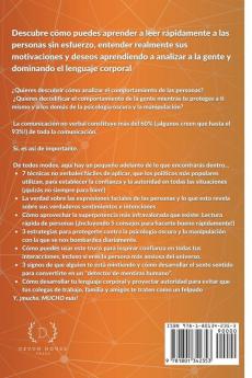 Cómo Analizar a las Personas y Dominio del Lenguaje Corporal 2 en 1: Una Guía Práctica Para Leer a las Personas la Inteligencia Emocional (IE) y ... Psicología Oscura y Protección del la M)