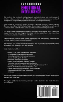 Introducing Emotional intelligence: Mastering Modern Psychology to Control Emotions Improve Communication and Boost your Leadership Skills: 1 (Mastery Emotional Intelligence and Soft Skills)
