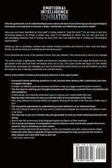 Emotional Intelligence Domination: 2 Books in 1: Cognitive Behavioral Therapy Made Simple How to Analyze and Influence People NLP Mental Models ... Thinking Empath Self-Esteem Psychology 101