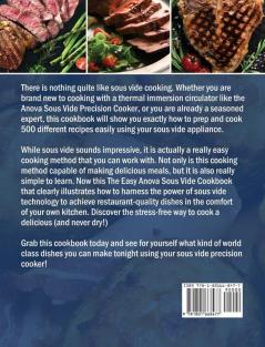 The Easy Anova Sous Vide Cookbook: 500 Delicious & Healthy Anova Sous Vide Recipes to Jump-Start Your Day