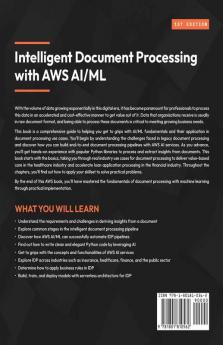 Intelligent Document Processing with AWS AI/ML