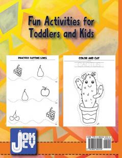 Scissor Skills: Practice Activity Workbook for Kindergarten