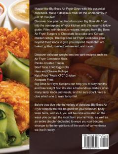 The Easy Big Boss Air Fryer Cookbook For Beginners: Affordable Quick & Easy Air Fryer Recipes For Fast & Healthy Meals