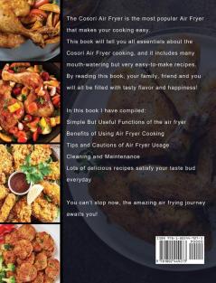 The Complete Cosori Air Fryer Cookbook: 200+ Easy Nutritious Tasty Recipes for Your Cosori Air Fryer