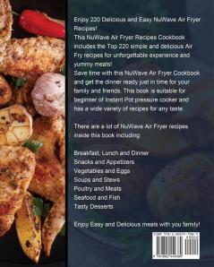 The Step-By-Step NuWave Air Fryer Cookbook: 220 Delicious and Easy Recipes for Beginners