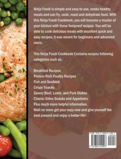 The Easy Ninja Foodi Cookbook: Simple Delicious and Healthy Recipes to Pleasantly Surprise Your Family and Friends