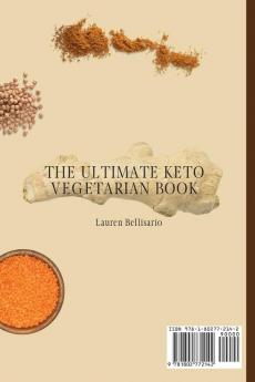 The Ultimate Keto Vegetarian Book: Healthy and Easy Recipes to Lose Weight and Burn Fat