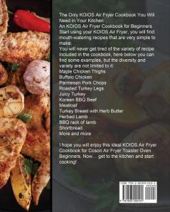 KOIOS Air Fryer Cookbook for Beginners: Quick and Easy Budget Friendly Recipes