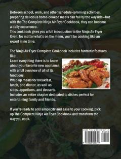 The Complete Ninja Air Fryer Cookbook: Easy and Quick Recipes to Feed Your Family