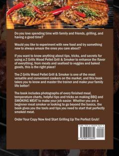 Z Grills Wood Pellet Grill & Smoker Cookbook: Healthy Fast & Fresh Recipes for Everyone Around the World