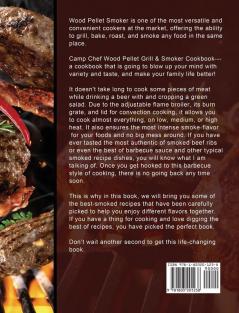 Camp Chef Wood Pellet Grill & Smoker Cookbook: 500 Healthy and Tasty Recipes to Perfectly Smoke Meat Fish and Vegetables Like a Pro