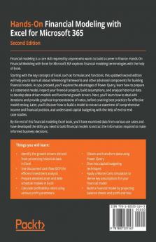 Hands-On Financial Modeling with Excel for Microsoft 365 - Second Edition