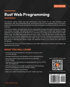 Rust Web Programming: A hands-on guide to developing packaging and deploying fully functional Rust web applications