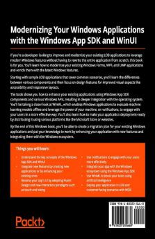 Modernizing Your Windows Applications with the Windows App SDK and WinUI