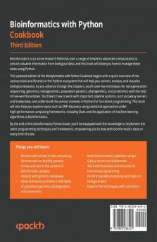 Bioinformatics with Python Cookbook - Third Edition