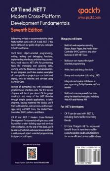 C# 11 and .NET 7 - Modern Cross-Platform Development Fundamentals - Seventh Edition