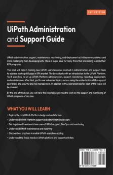 UiPath Administration and Support Guide