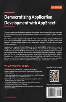 Democratizing Application Development with AppSheet