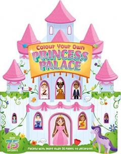 Colour your own Princess Palace