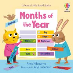 Little Board Books Months of the Year