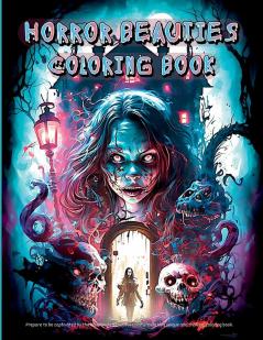 Horror Beauties Coloring Book