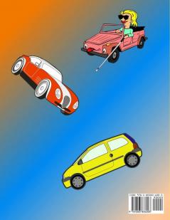 Cars & Trucks Coloring Book for Active Kids: A Fun Children's Coloring Book for Kids and Teens - 8.5 x 11 inches 35 Full Pages to Color and Learn About Cars and Trucks