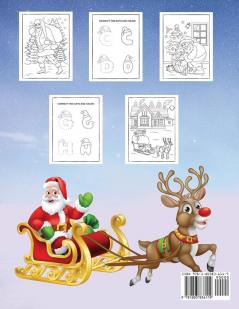 I Spy Christmas Tree: Help Santa Claus Go Through All These Dot-to-dot Puzzles Letter Coloring And Fun Christmas Coloring Pages And Save The Day!