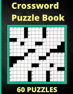 Crossword Puzzle Book 60 Puzzles: Activity Puzzlebook 60 Puzzles