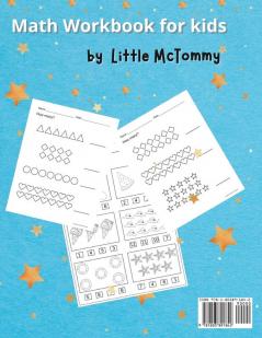 Kindergarten Math Workbook: Worksheets + Addition and Subtraction Activities for Kindergarten and 1st Grade Workbook Age 5-7