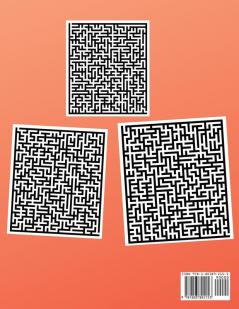 Maze Puzzles for Grown-Ups: Hard and Confusing Puzzles for Adults Seniors and all other Puzzle Fans