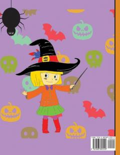 Halloween Coloring Book: Happy Halloween Coloring Book for Toddlers (Halloween Books for Kids)